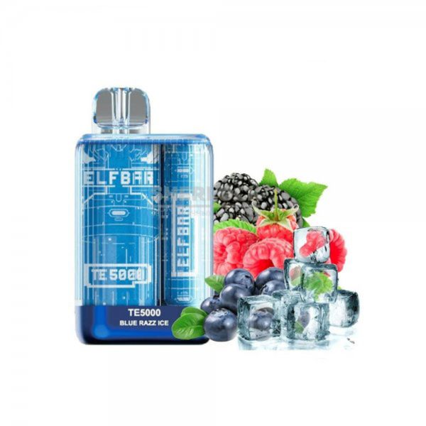 Elf Bar TE5000 Blue Razz Ice Puff Siparis