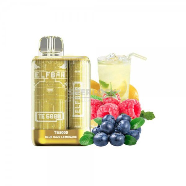 Elf Bar TE5000 Blue Razz Lemonade Puff Siparis